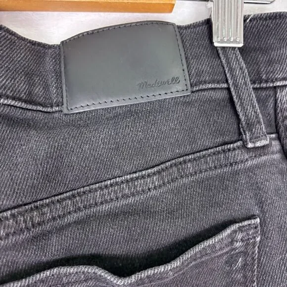 Madewell Black The 10" High Rise Skinny Jeans 27P - Picture 10 of 12